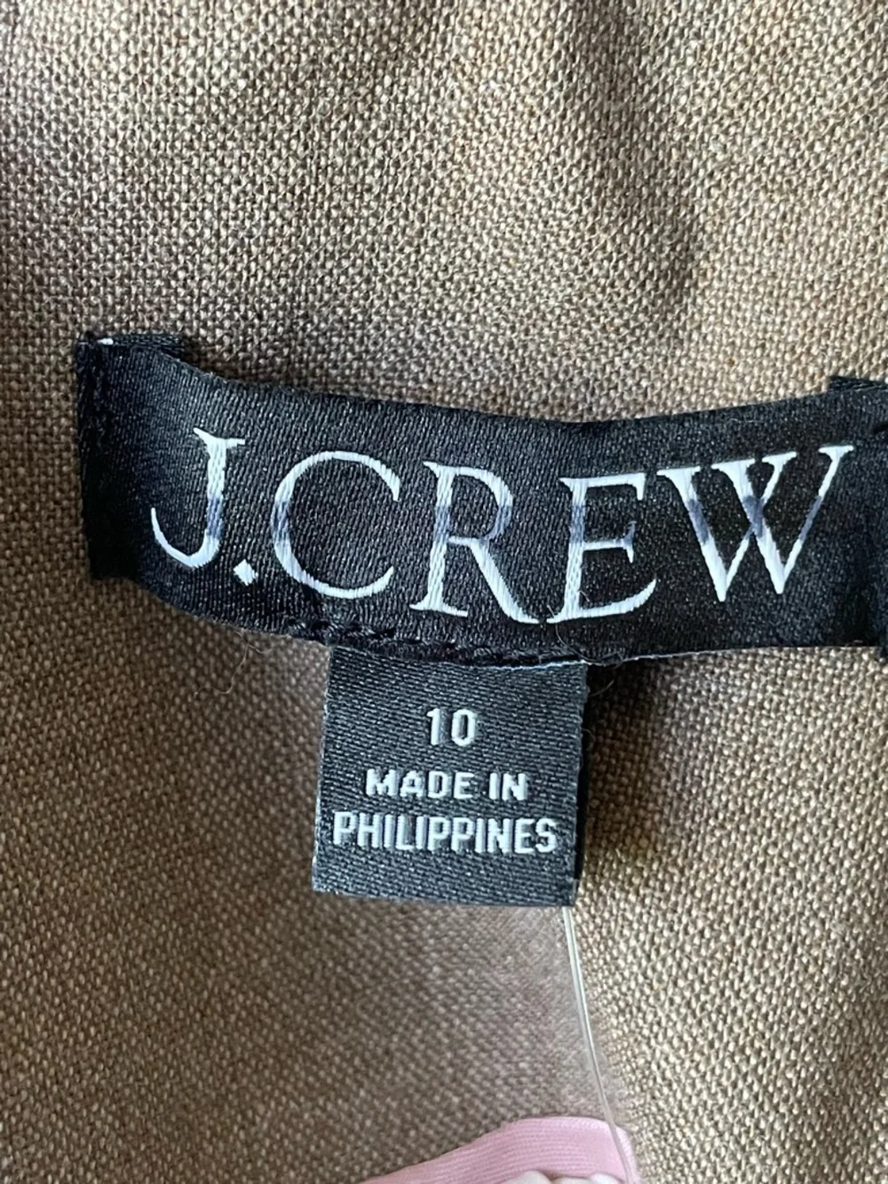New! J. Crew École Italian studio wool blend Blazer 10 brown tan 54385